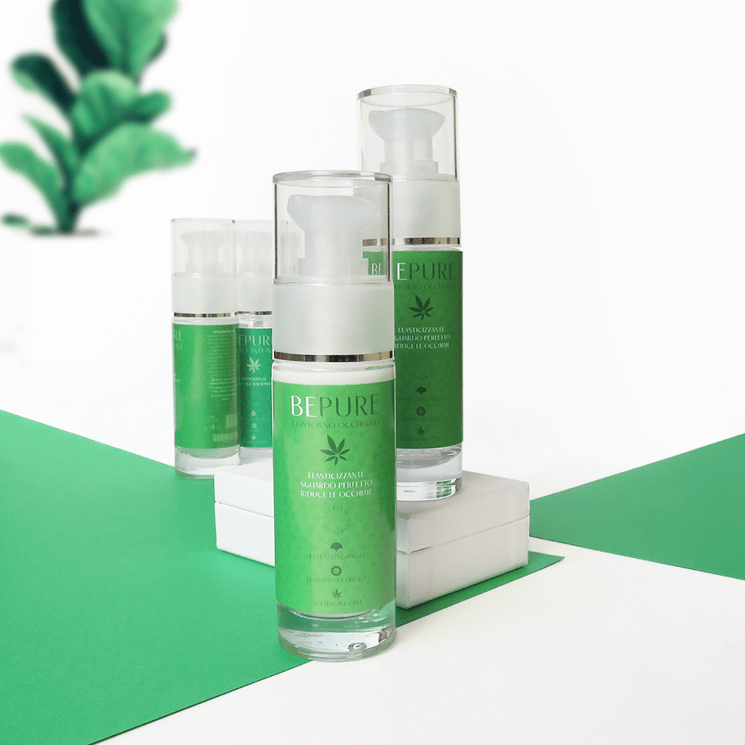 Contorno occhi con CBD BEPURE Cosmetici