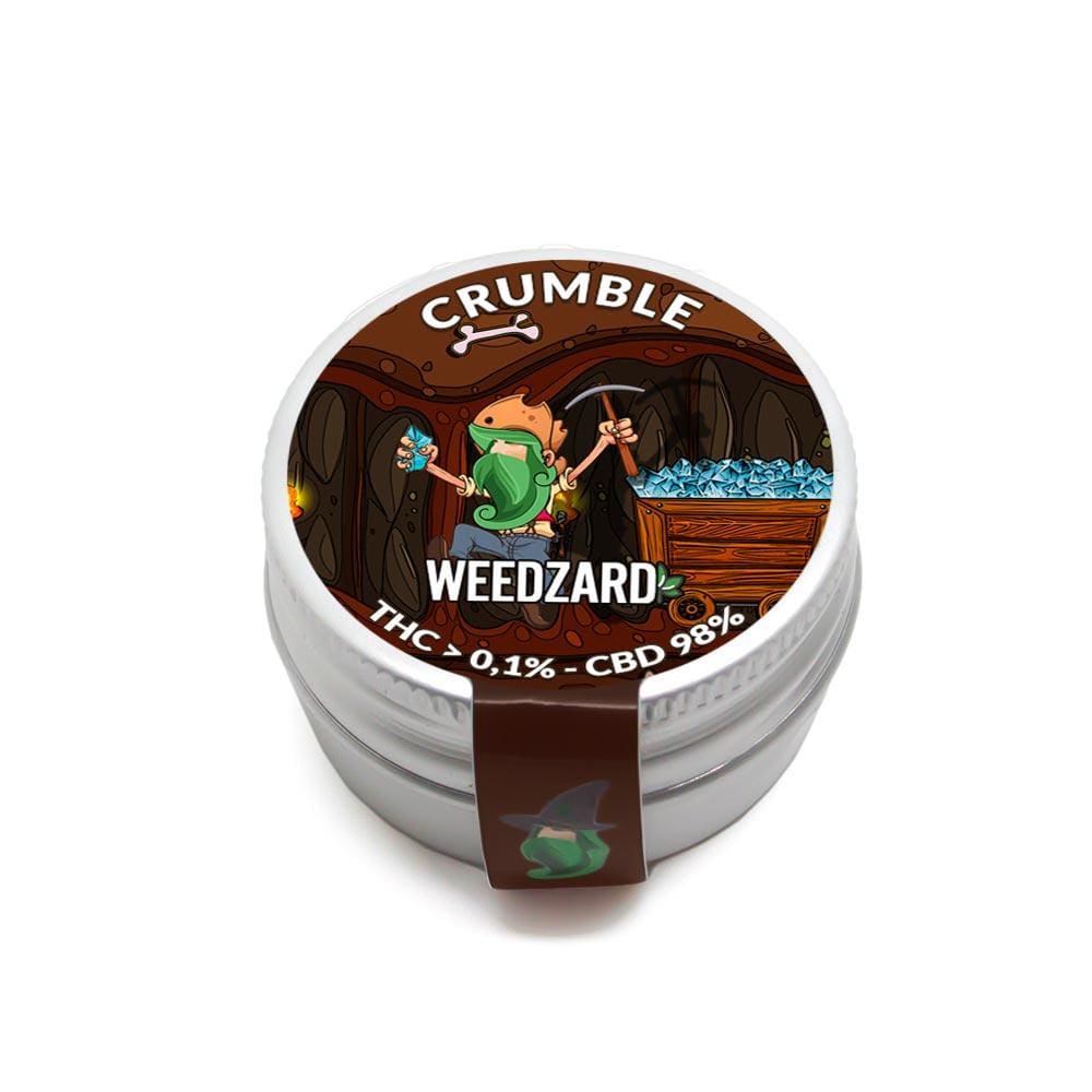 Crumble CBD 98% Crumble 98% CBD - Estratto di Cannabis Light Weedzard Hash