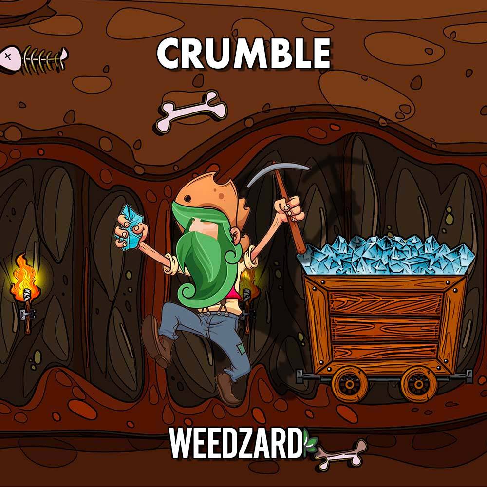 Crumble CBD 98% Crumble 98% CBD - Estratto di Cannabis Light Weedzard Hash