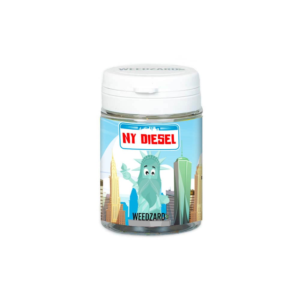 New York Diesel CBD 18% New York Diesel (18% CBD) - Erba legale Weedzard Infiorescenza