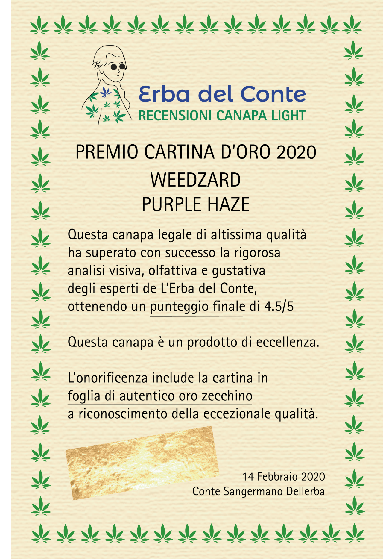 purple haze cartina d&