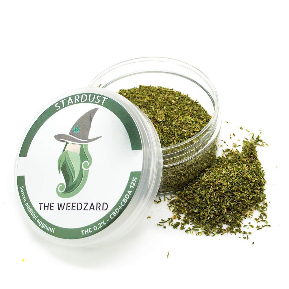 Trinciato Erba Stardust CBD 12% Trinciato Erba Legale Stardust Weedzard Trinciato