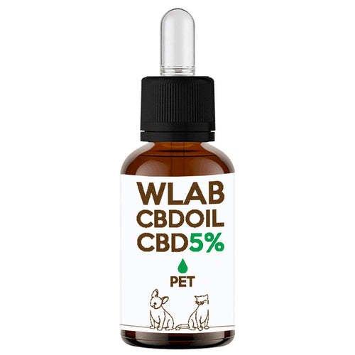 Olio CBD 5% Pet Singola WLAB Olio CBD