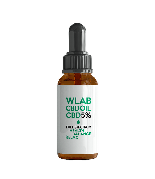 Olio CBD Full Spectrum 5% 10ml Olio CBD Full Spectrum 5% WLAB Olio CBD