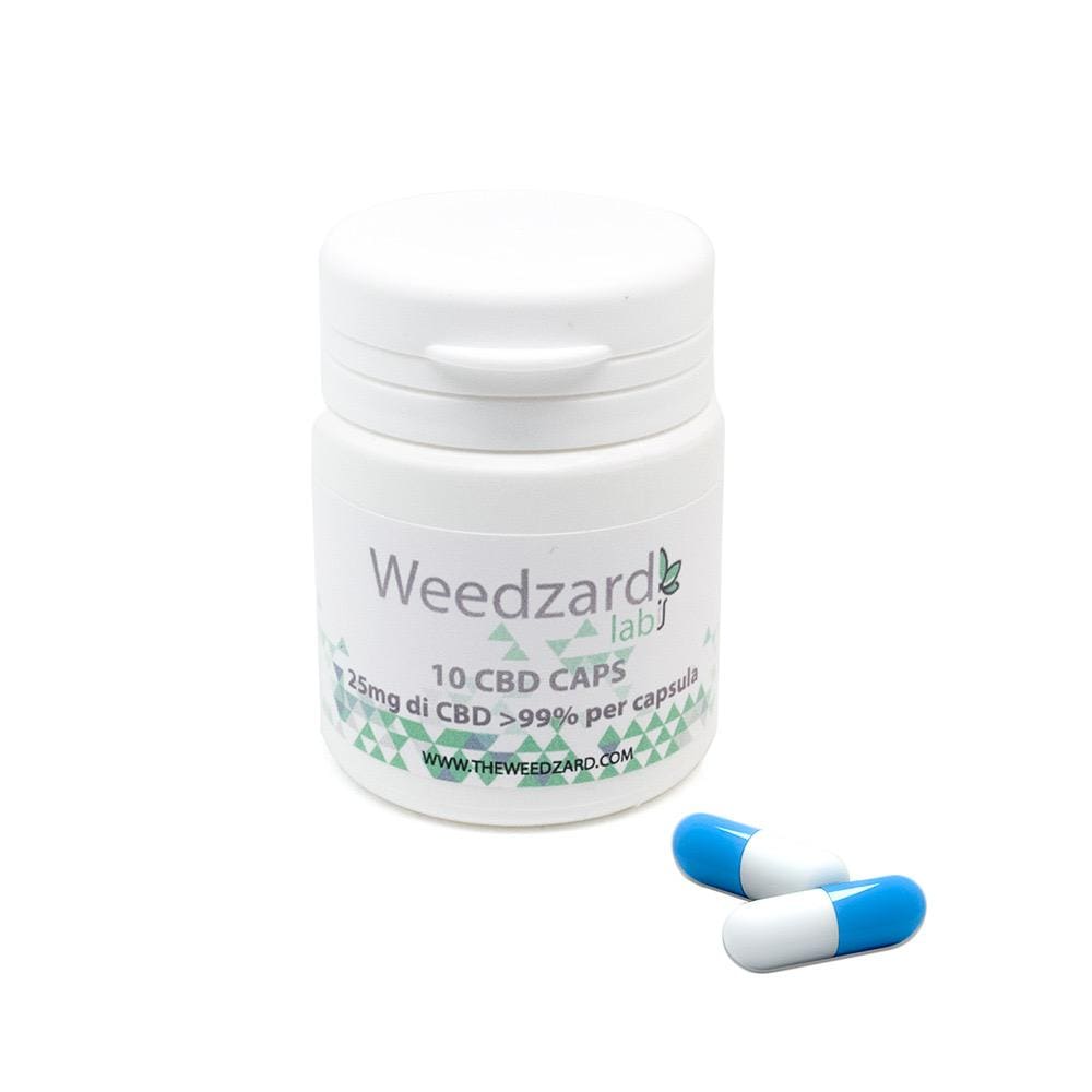 capsule con CBD compresse