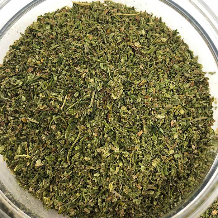 Dettaglio trinciato Stardust CBD 12% Weedzard