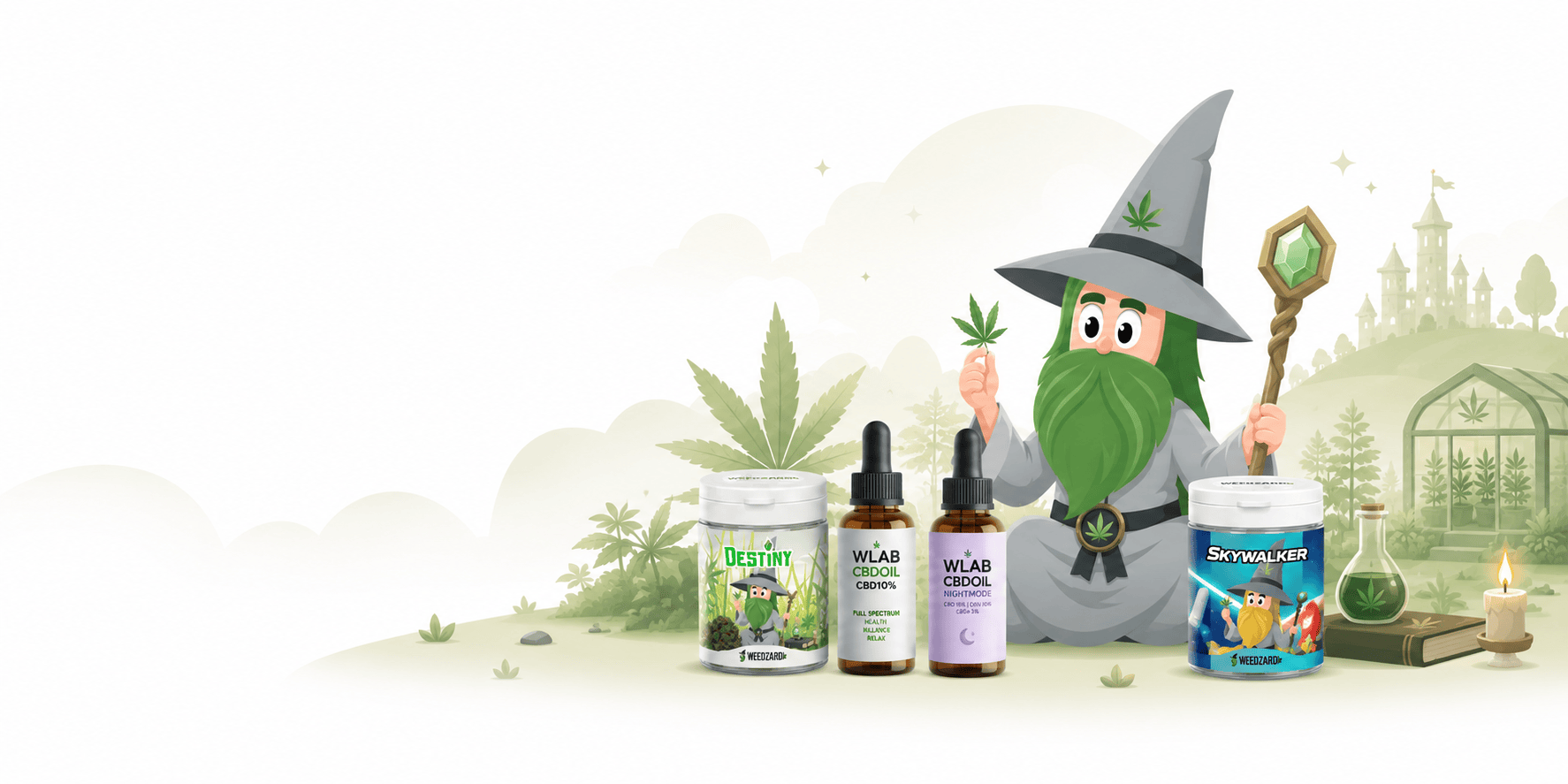 Cannabis Light, Erba Legale e CBD Premium Online | Weedzard®