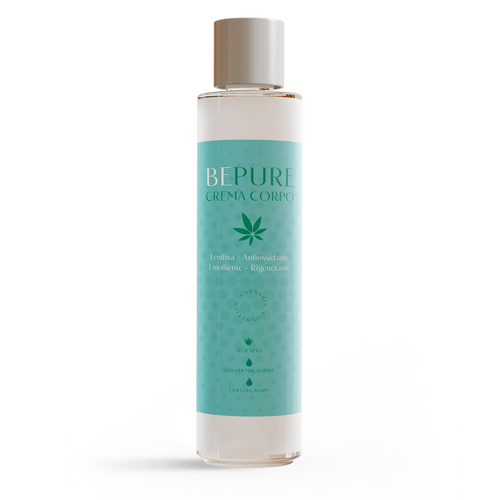 Crema corpo con olio di canapa BEPURE Cosmetici