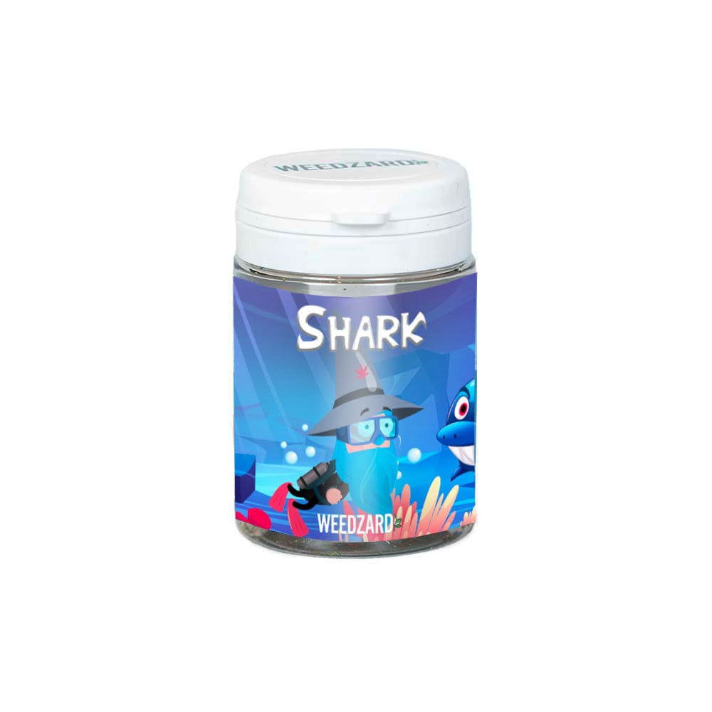 Shark Premium CBD 24% Cannabis legale Shark CBD 24% Weedzard Infiorescenza