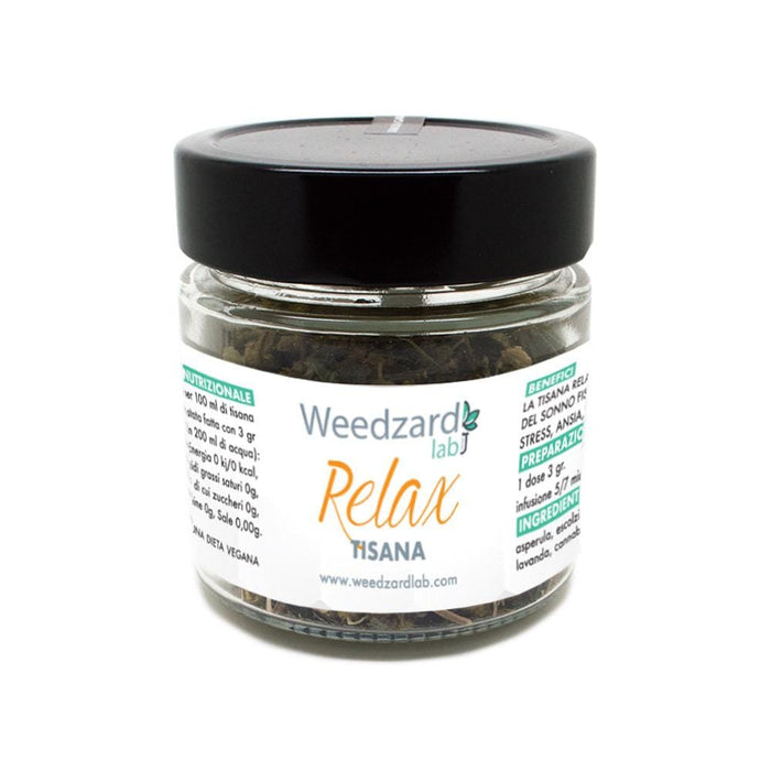 Tisana Relax ~ Tisana di Canapa con erbe officinali Relax : La Tisana alla Canapa per rilassarsi Weedzard Tisana