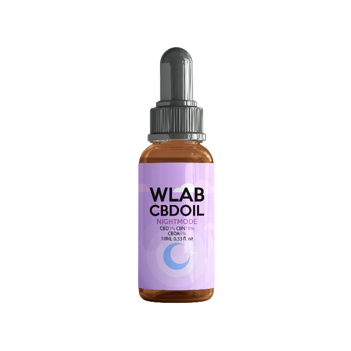 Olio CBD Nightmode Olio CBD Nightmode per dormire WLAB Olio CBD