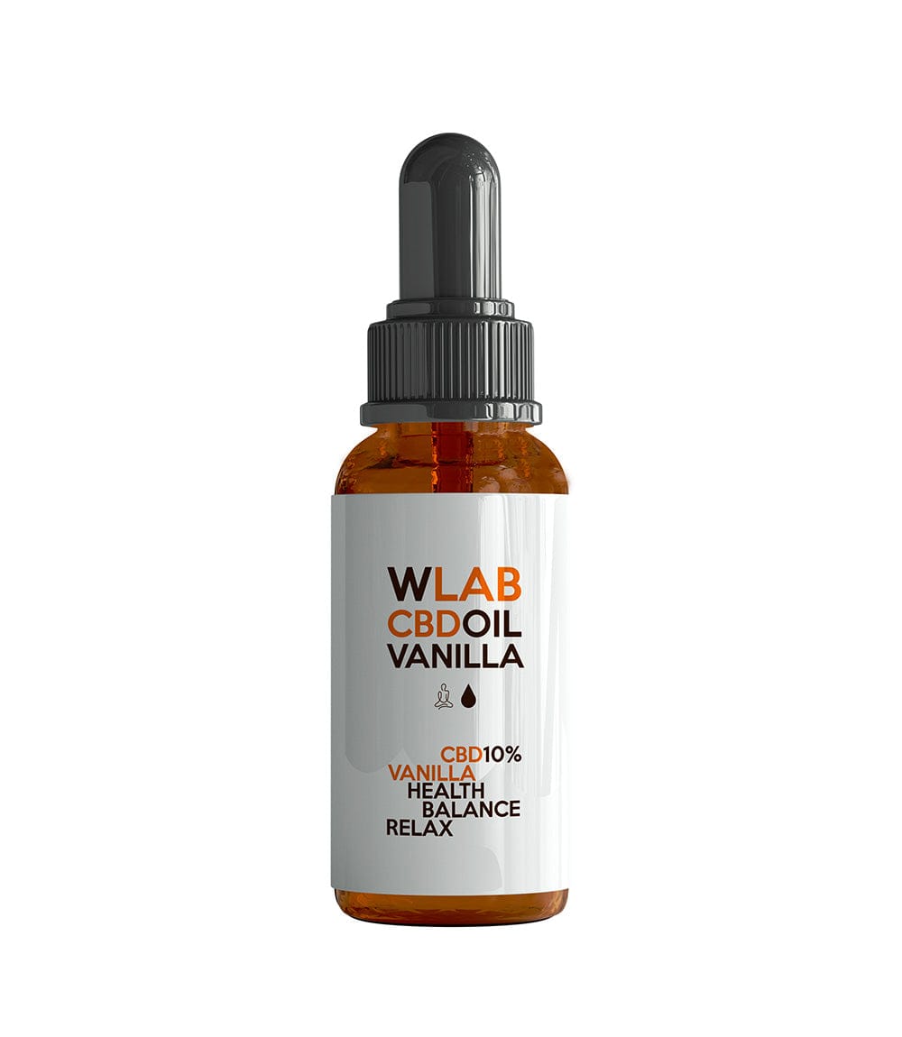 Olio CBD 10% (1000mg) 10ml gusto Vaniglia Olio CBD 10% - 10ml gusto Vaniglia WLAB Olio CBD